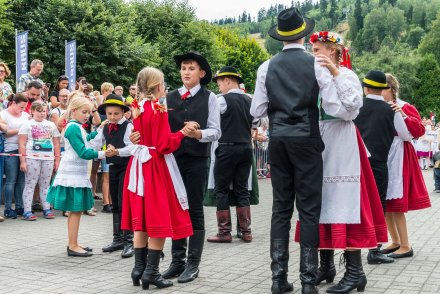 Korowód 56.Tygodnia Kultury Beskidzkie